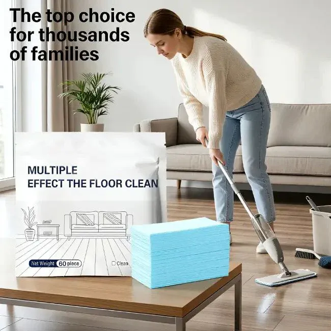 Floor Cleaner Sheets™ | Powerful Multi-Surface Cleaning for Tile, Marble, Laminate & Kitchen Floors - Image 2