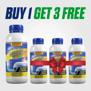 Powerful Drain & Sink Cleaner for Blocked Pipes (Buy 1 Get 3 Free)